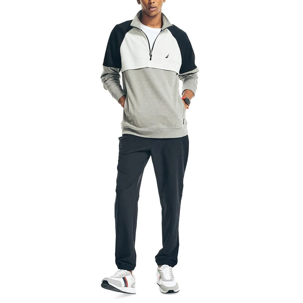 商品Nautica|Men's Navtech Performance Quarter-Zip Pullover Sweatshirt,价格¥239,第4张图片详细描述