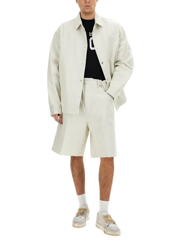 商品DSQUARED2|ICON NEW GENERATION OVERSHIRT,价格¥5099,第2张图片详细描述