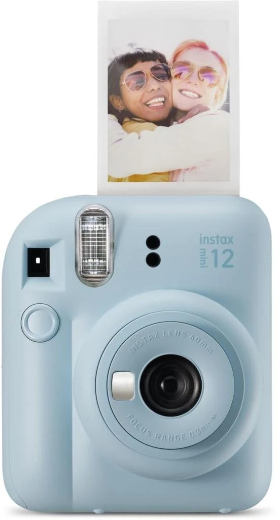 商品Fujifilm|Fujifilm Instax Mini 12 Instant Film Camera - Pastel Blue,价格¥693,第1张图片