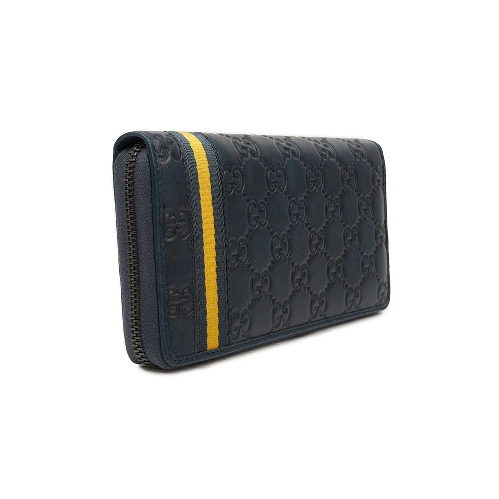 GUCCI 男士蓝色牛皮手拿包长款钱夹 308009-A0VBR-4469 商品
