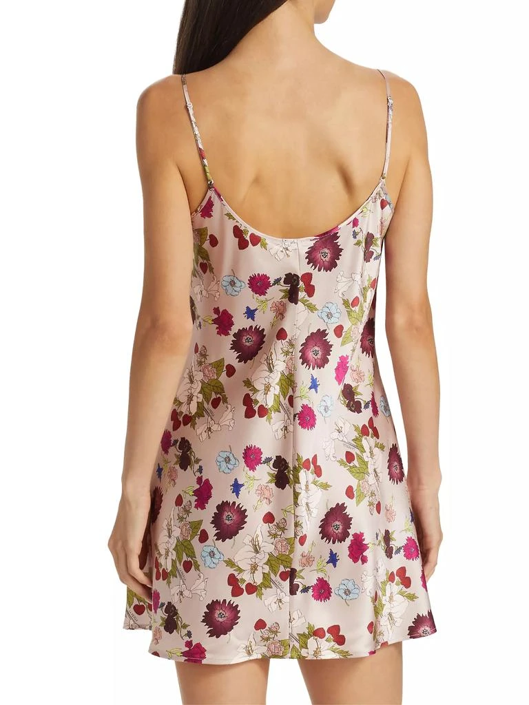 商品La Perla|Sleeveless Floral Silk Minidress,价格¥1977,第5张图片详细描述