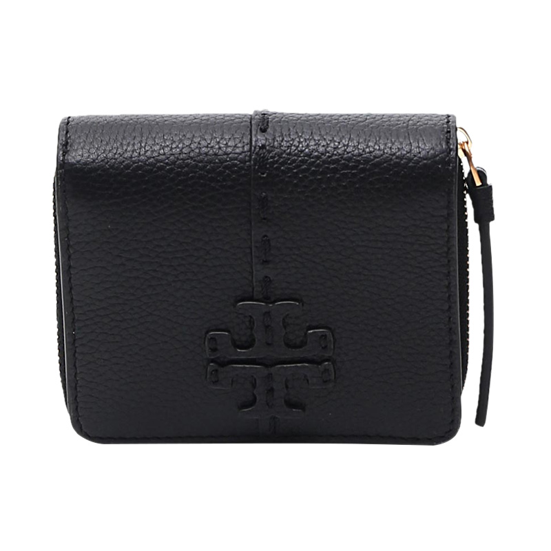 TORY BURCH 女士黑色零钱包 64522-001商品第3张图片规格展示