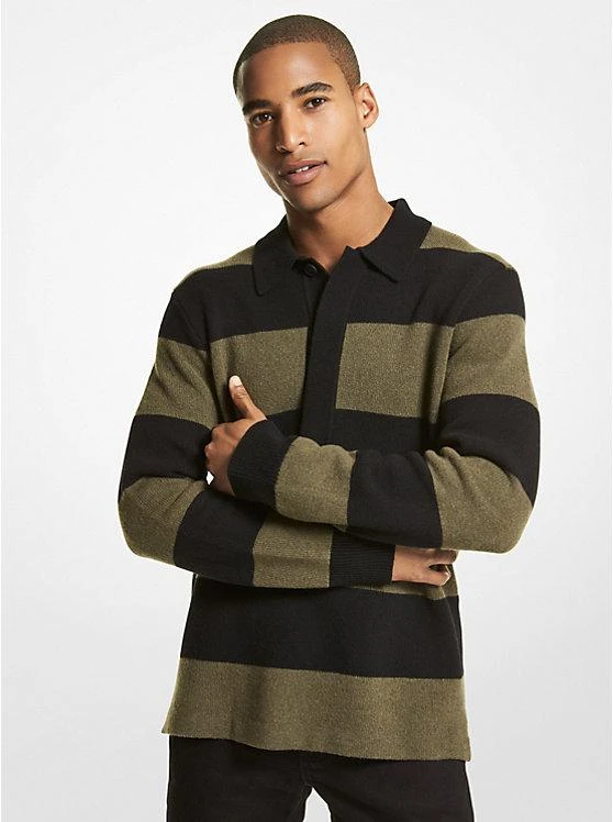 商品Michael Kors|Striped Wool Blend Sweater,价格¥667,第1张图片