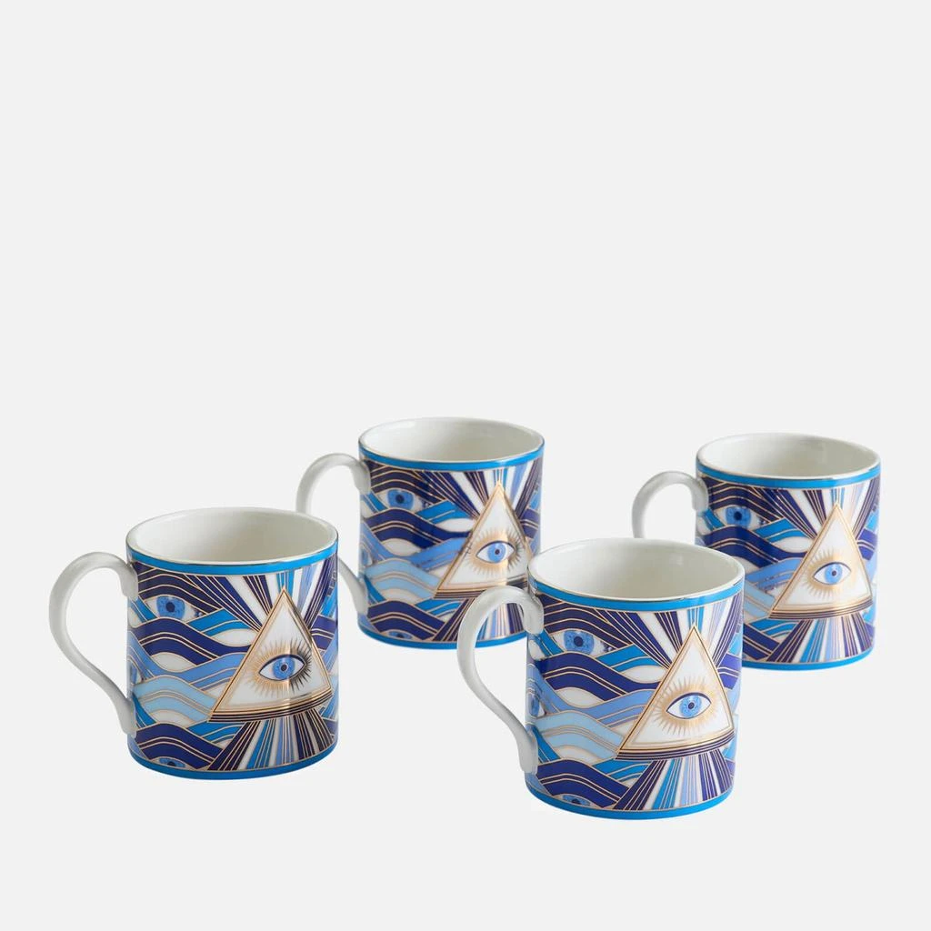 商品Jonathan Adler|Jonathan Adler Boxed Druggist Mugs - Set Of 4,价格¥989,第1张图片