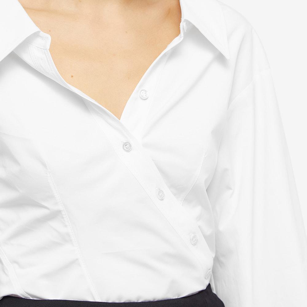 Alexander McQueen Long Sleeve Asymetric Shirt商品第5张图片规格展示