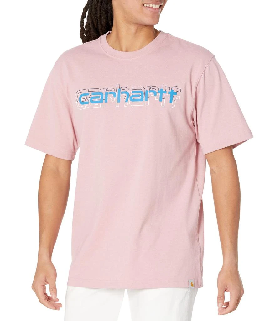 商品Carhartt|Loose Fit Heavyweight Short Sleeve Logo Graphic T-Shirt,价格¥188,第1张图片