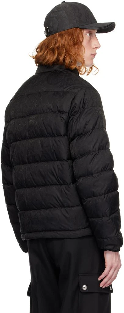 商品Versace|Black Barocco Down Jacket,价格¥9716,第3张图片详细描述