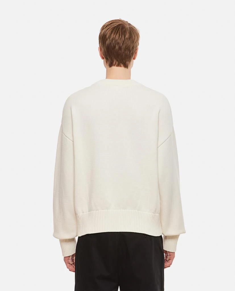 商品AMI|CREWNECK COTTON JACQUASD SWEATER,价格¥3929,第3张图片详细描述