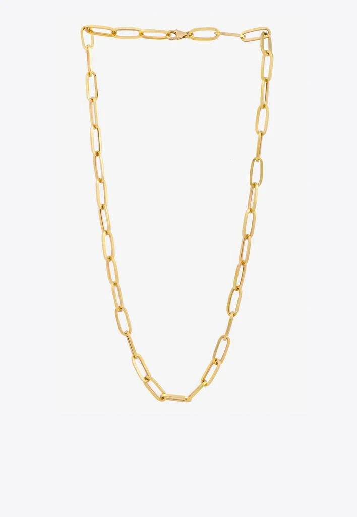 商品Gemmed|Link Chain Necklace in 18-karat Yellow Gold,价格¥6600,第1张图片