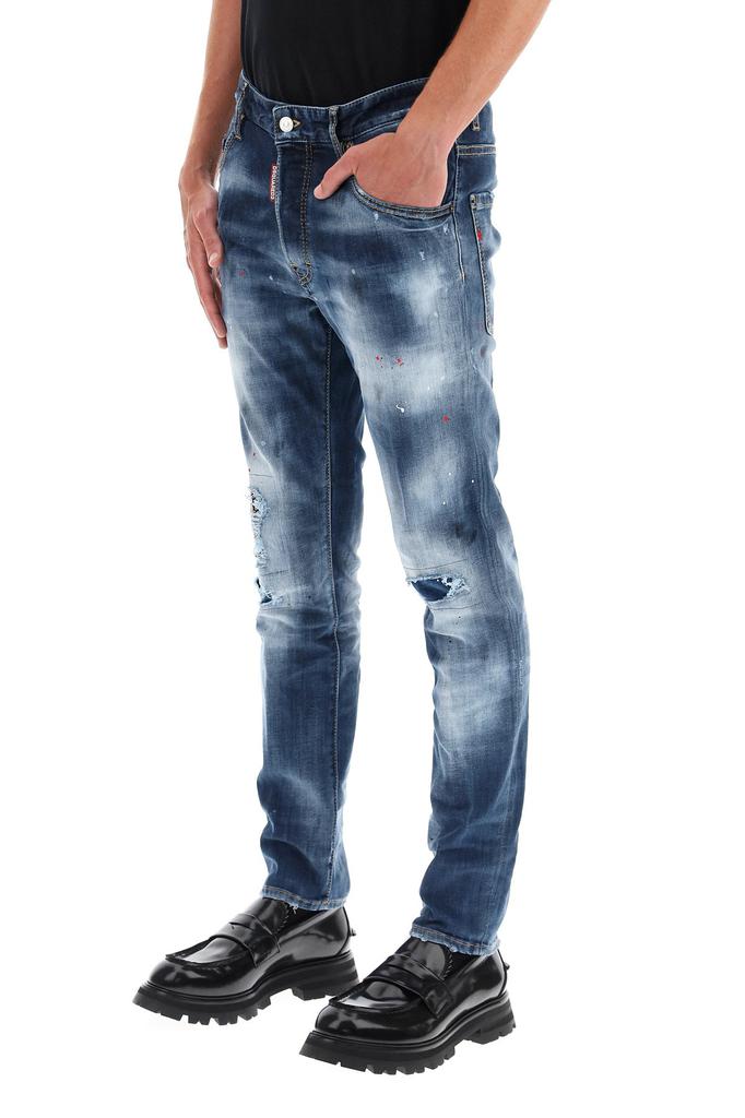 Dsquared2 skater fit jeans商品第4张图片规格展示