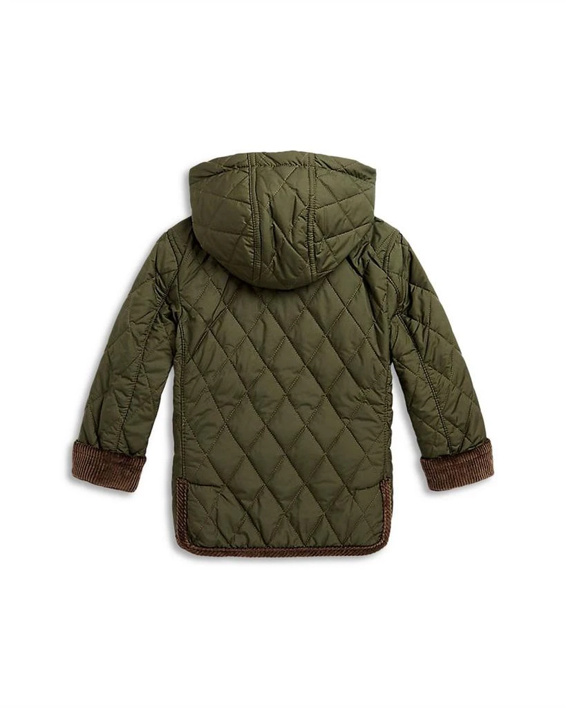 商品Ralph Lauren|Boys' Water Repellent Hooded Barn Jacket - Little Kid, Big Kid,价格¥307,第2张图片详细描述