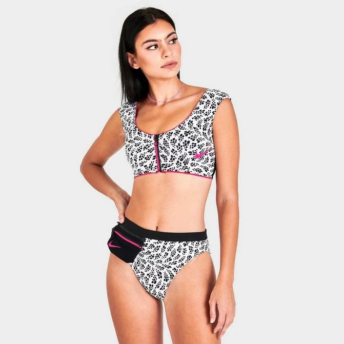 商品NIKE|Women's Nike Party Dots Crop Bikini Top,价格¥38,第1张图片