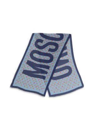 商品Moschino|Logo Jacquard Scarf,价格¥521,第1张图片