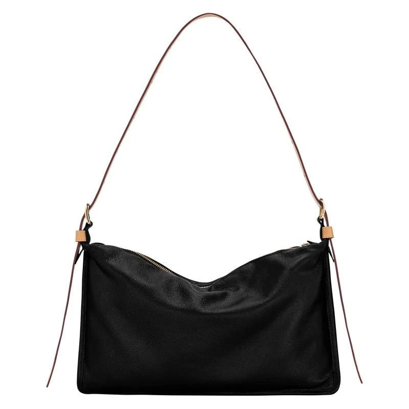商品Longchamp|【预售3-7天】Longchamp/珑骧 女士黑色皮革单肩包,价格¥4476,第6张图片详细描述