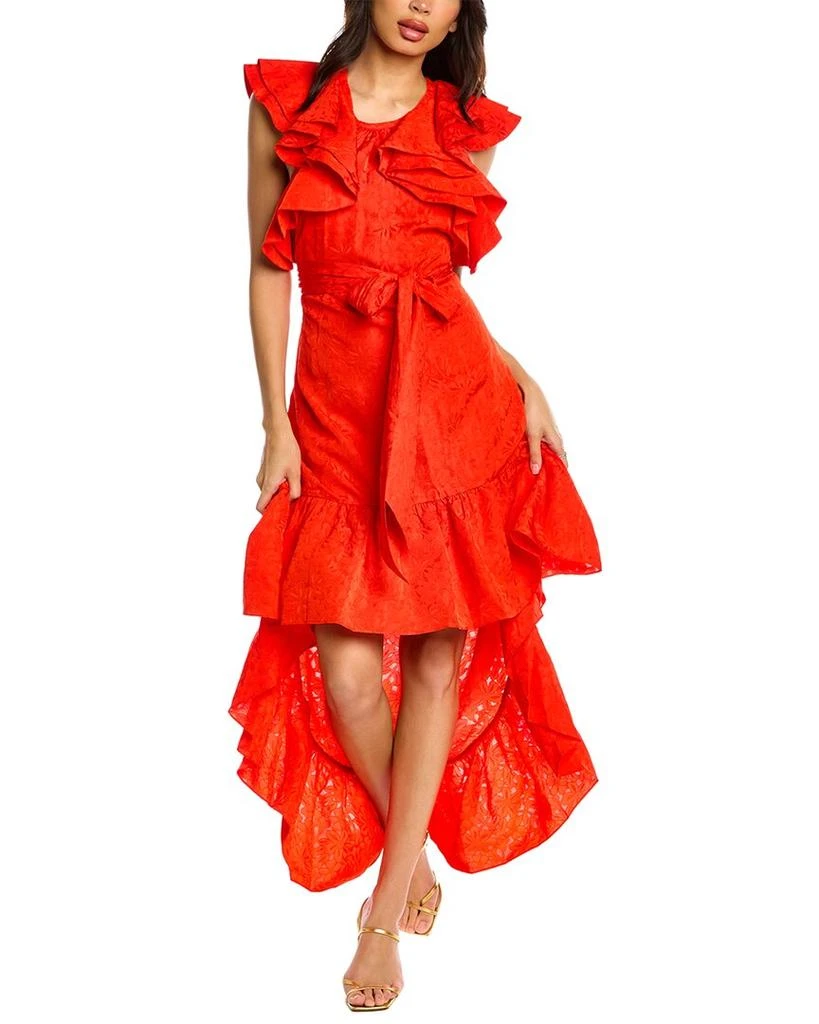 商品AMUR|AMUR Jacquard A-Line Gown,价格¥1091,第1张图片