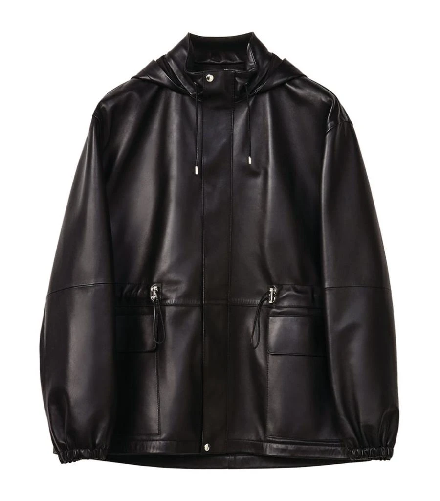 商品Loewe|Leather Hiking Jacket,价格¥33802,第1张图片