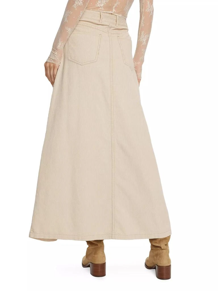 商品Free People|Come As You Are Corduroy Maxi Skirt,价格¥576,第5张图片详细描述