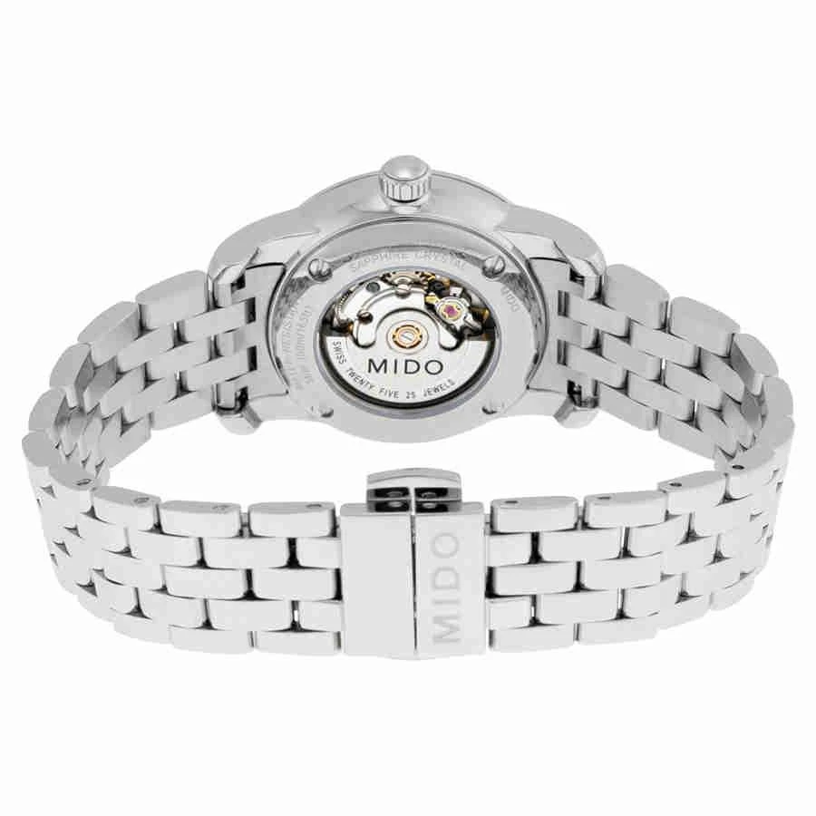 商品MIDO|Mido Baroncelli II Automatic Silver Dial Ladies Watch M76004211,价格¥3685,第3张图片详细描述