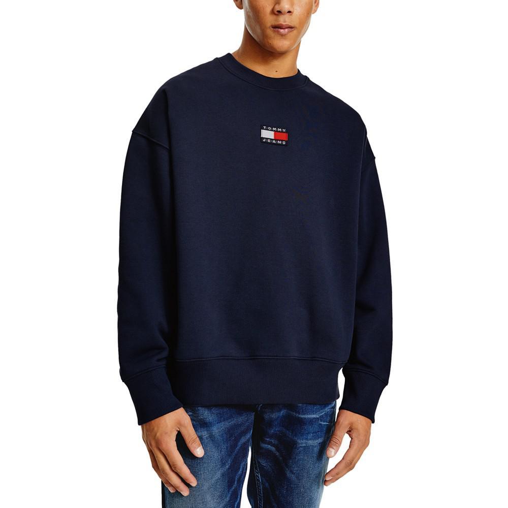 商品Tommy Hilfiger|Men's Tommy Badge Crewneck Sweatshirt,价格¥398-¥430,第1张图片