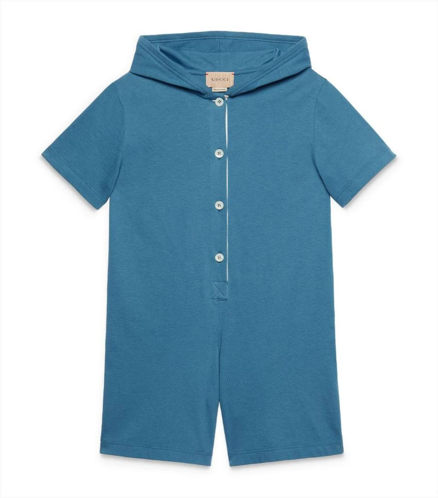 商品Gucci|Cotton Bodysuit (6-10 Years),价格¥2831,第1张图片