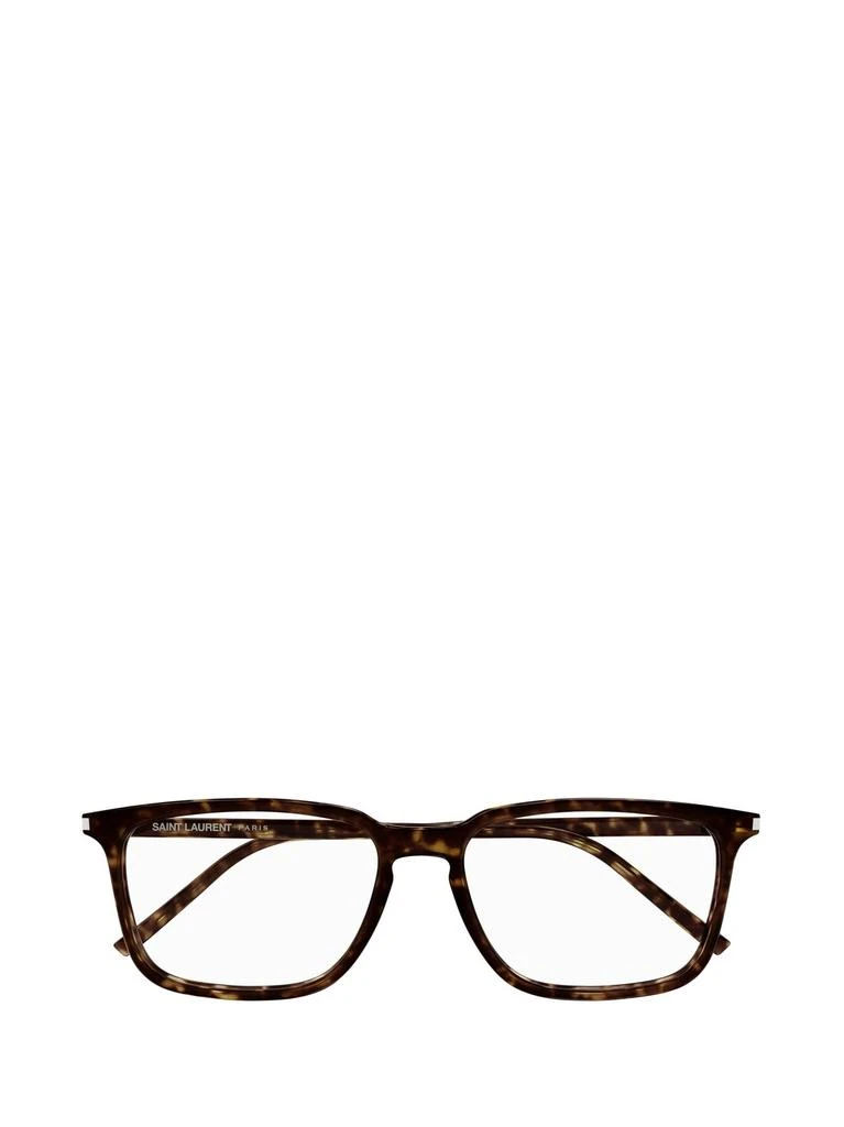 商品Yves Saint Laurent|Saint Laurent Eyewear Square Frame Glasses,价格¥1555,第1张图片