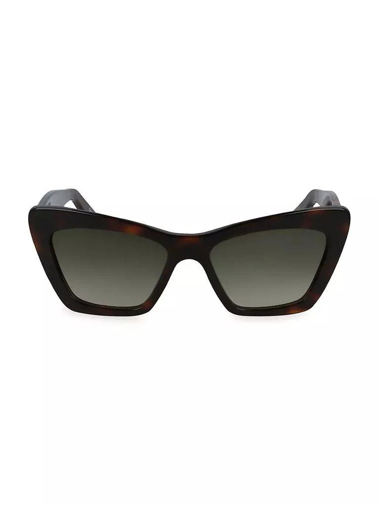 商品Salvatore Ferragamo|Classic Logo 55MM Cat Eye Sunglasses,价格¥2082,第1张图片