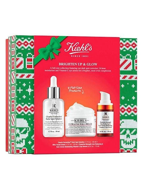 商品Kiehl's|Brighten Up & Glow 3-Piece Skin Care Set,价格¥558,第1张图片