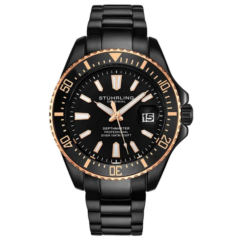 商品Stuhrling|Stuhrling Aquadiver Men's Watch,价格¥565,第1张图片