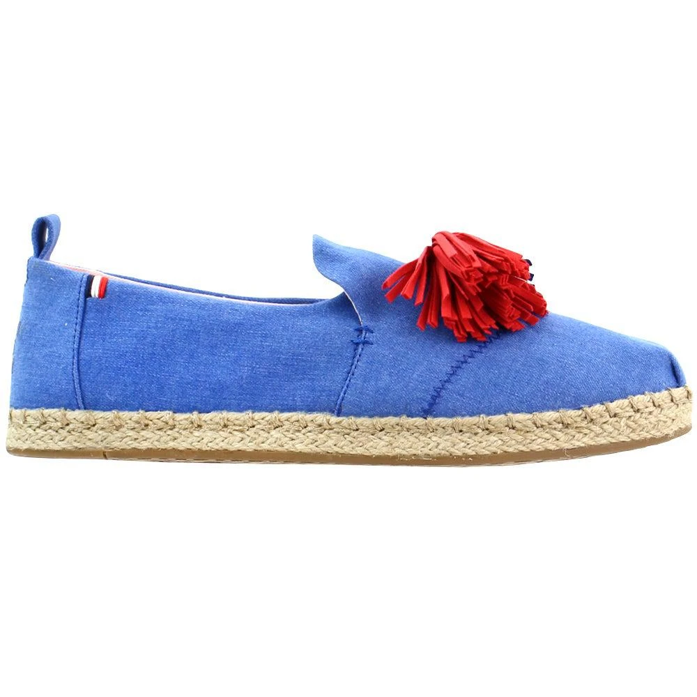 商品TOMS|Deconstructed Alpagarta Tassel Slip On Flats,价格¥211,第1张图片详细描述