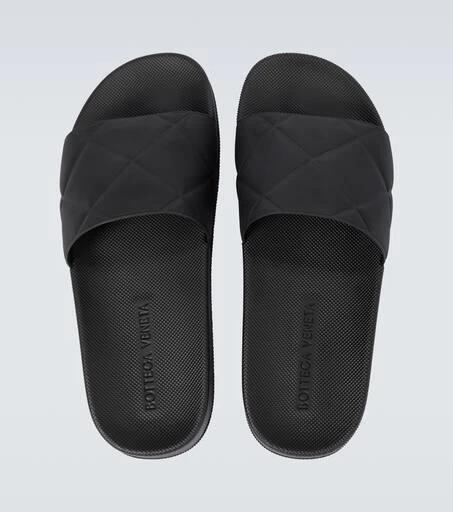 商品Bottega Veneta|The Slider橡胶拖鞋,价格¥4112,第4张图片详细描述