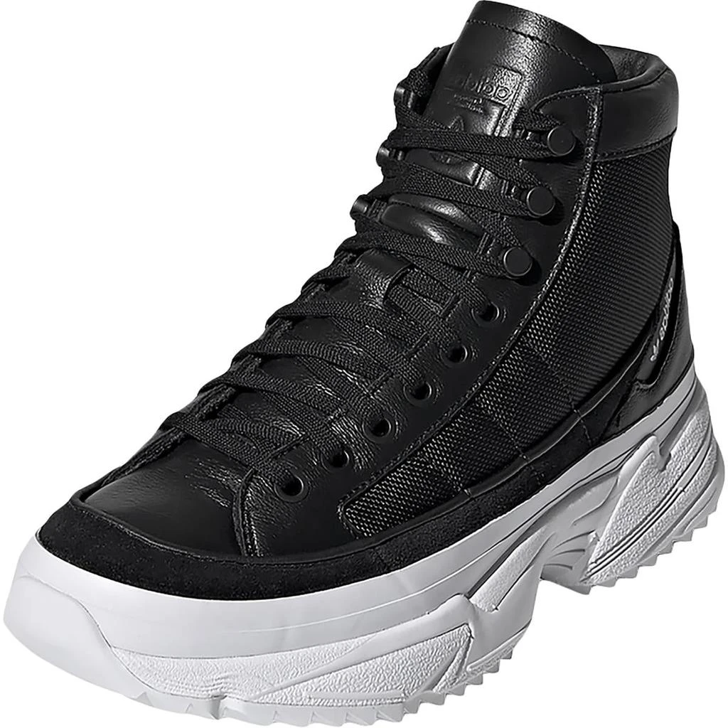 商品Adidas|adidas Originals Womens Kiellor  Leather Lifestyle High Top Sneakers,价格¥266,第2张图片详细描述