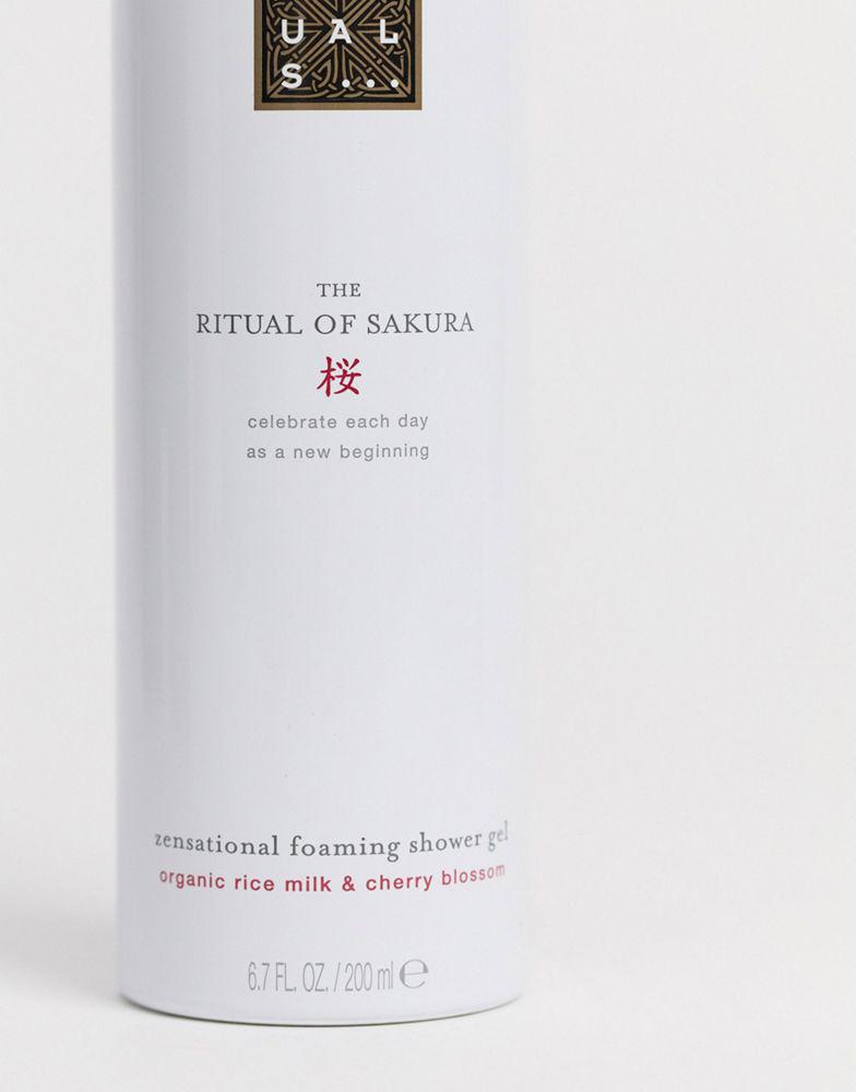 The Ritual of Sakura Foaming Shower Gel 200ml商品第2张图片规格展示