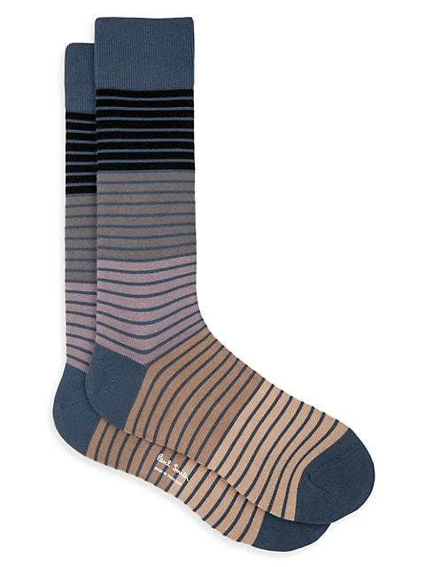 商品Paul Smith|Striped Crew Socks,价格¥225,第1张图片