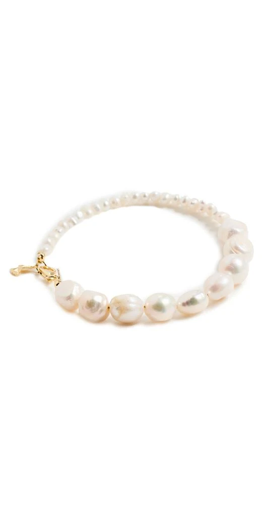 商品By Adina Eden|By Adina Eden Multi Pearl Bracelet,价格¥501,第1张图片