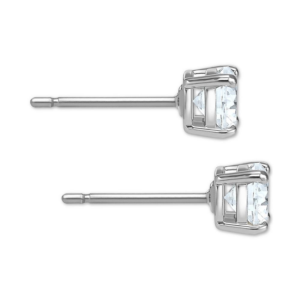 商品Swarovski|银色调立方氧化锆耳钉,价格¥436,第5张图片详细描述