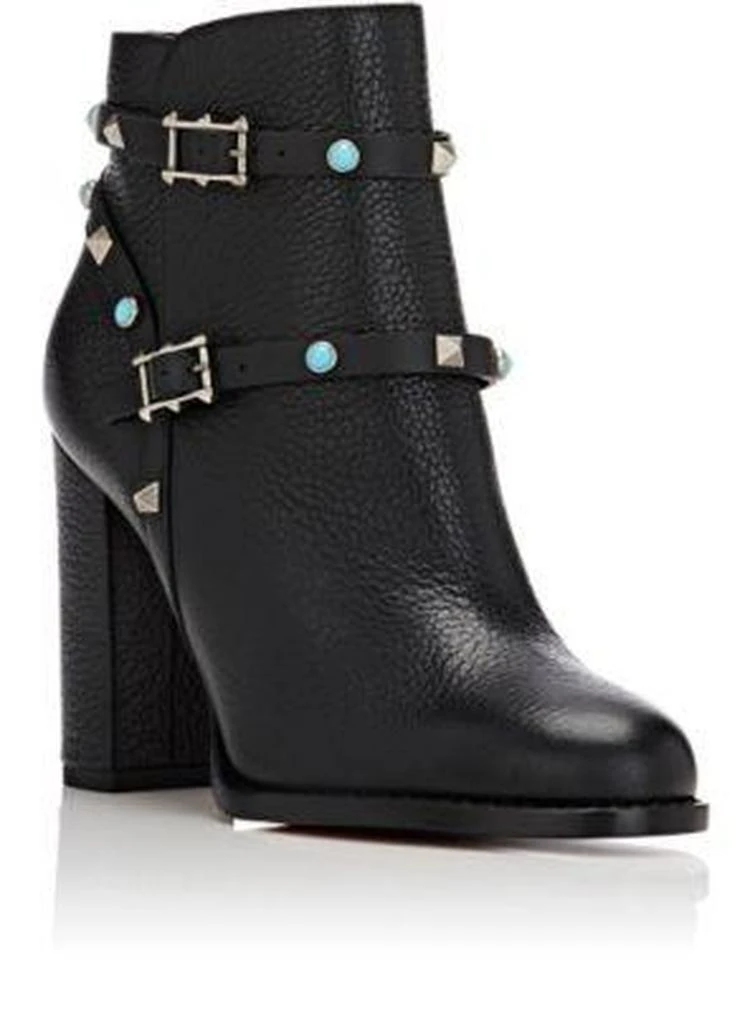 商品Valentino|Rockstud Rolling Ankle Boots,价格¥6692,第2张图片详细描述