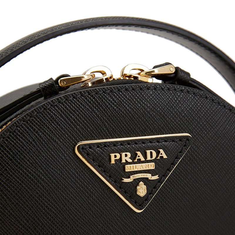 Prada 普拉达 黑色女士背包 1BZ047-NZV-F0002商品第3张图片规格展示