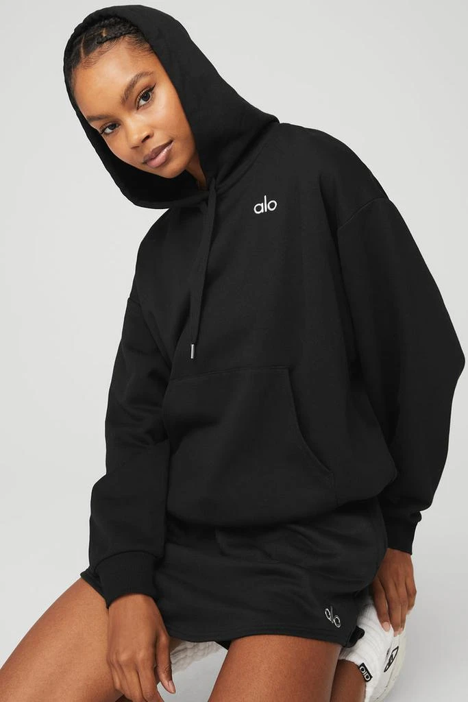 商品Alo|Accolade Hoodie - Black,价格¥1057,第4张图片详细描述