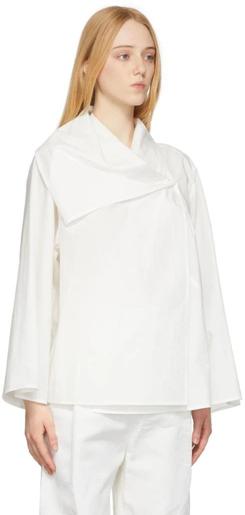 商品Totême|White Three-Way Scarf Blouse,价格¥814,第2张图片详细描述