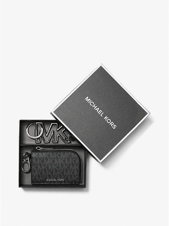 商品Michael Kors|Logo Wallet and Keychain Gift Set,价格¥443,第3张图片详细描述