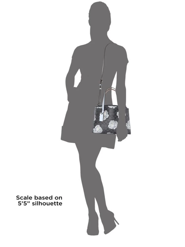 商品Coach|Rose Print Tote Bag,价格¥1555,第3张图片详细描述