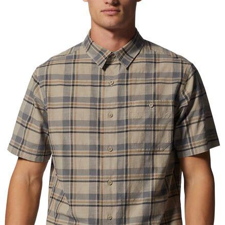 商品Mountain Hardwear|Big Cottonwood Short-Sleeve Shirt - Men's,价格¥276,第4张图片详细描述