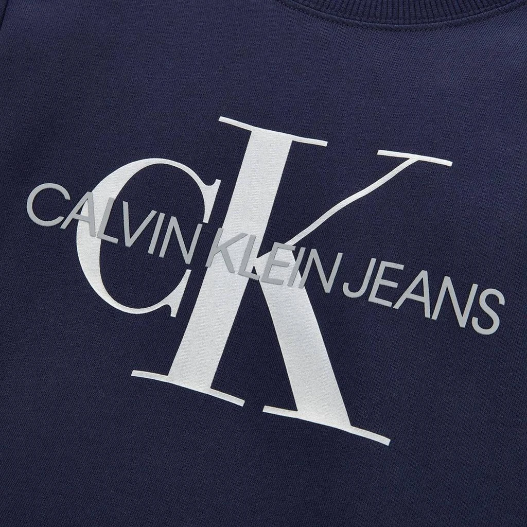 商品Calvin Klein|Calvin Klein Kids' Monogram Logo Sweatshirt - Peacoat,价格¥189,第3张图片详细描述