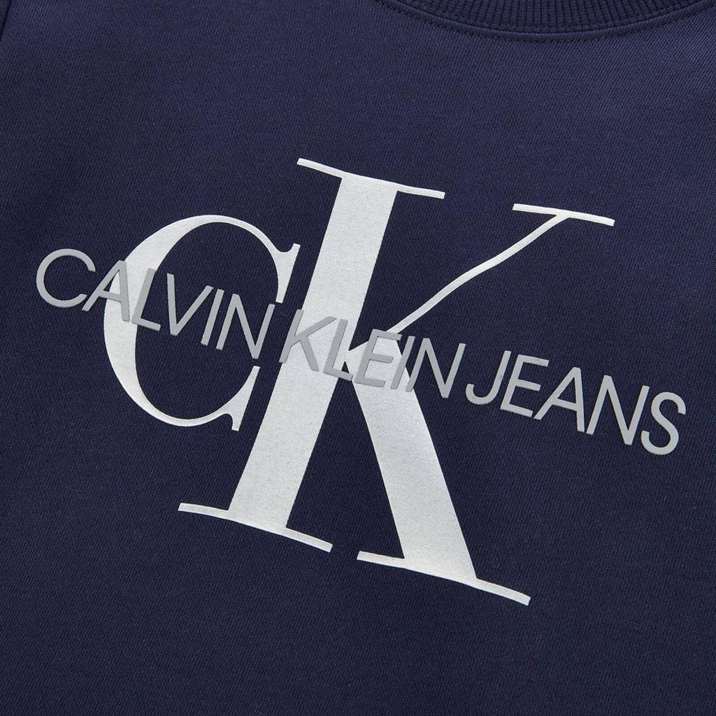 商品Calvin Klein|Calvin Klein Kids' Monogram Logo Sweatshirt - Peacoat,价格¥297,第5张图片详细描述