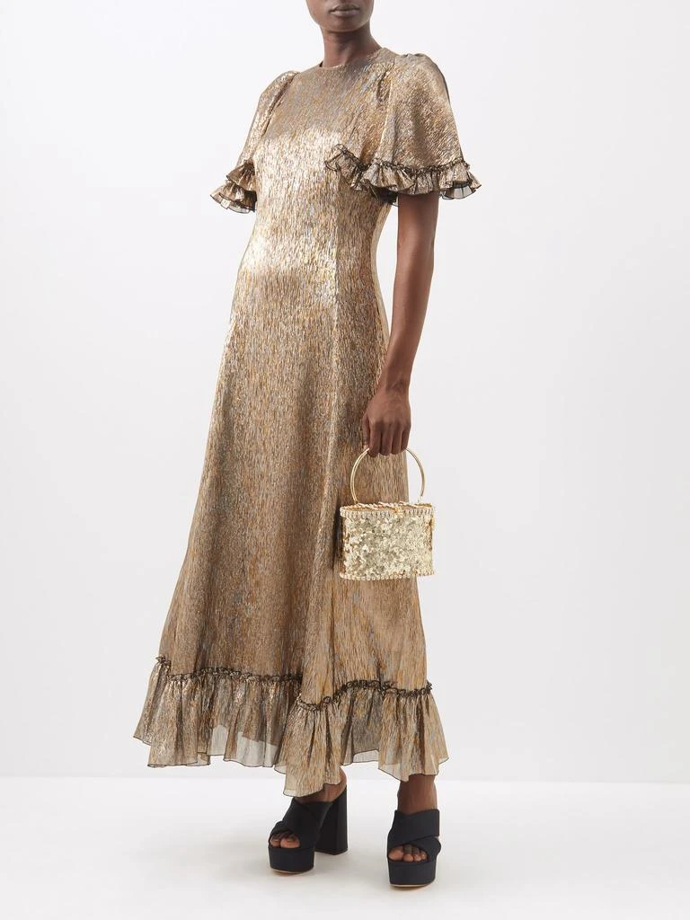 商品ROSANTICA|Holli Ballerina sequin-embellished handbag,价格¥5781,第2张图片详细描述