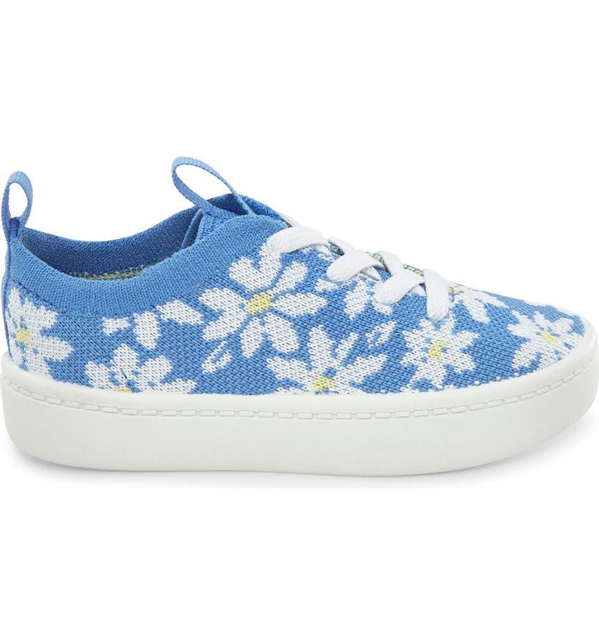 商品Carter's|Soren Floral Knit Sneaker,价格¥163,第5张图片详细描述