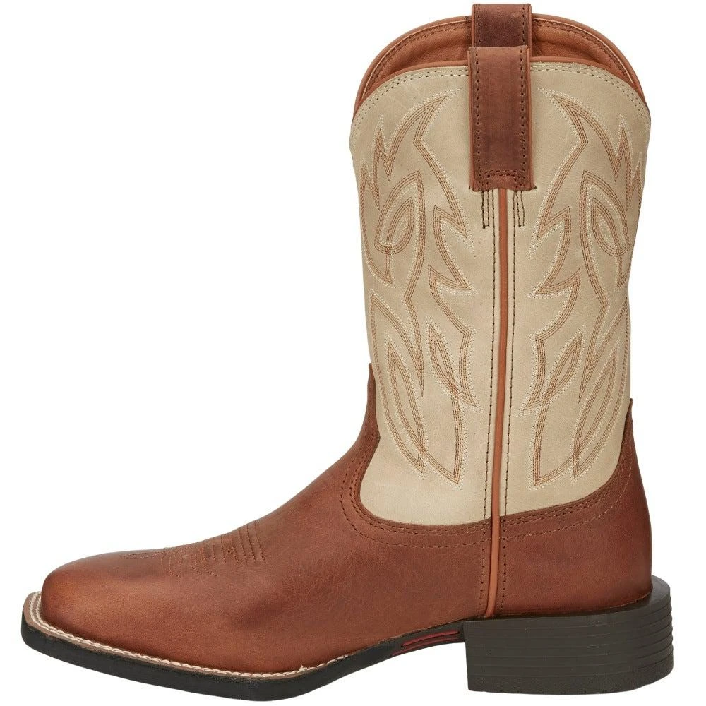 商品Justin Boots|Canter Square Toe Cowboy Boots,价格¥1060,第3张图片详细描述