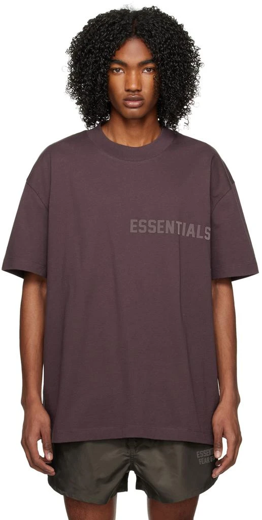 商品Essentials|2023新款 紫色 T 恤 男女同款 纯棉平纹,价格¥241,第1张图片
