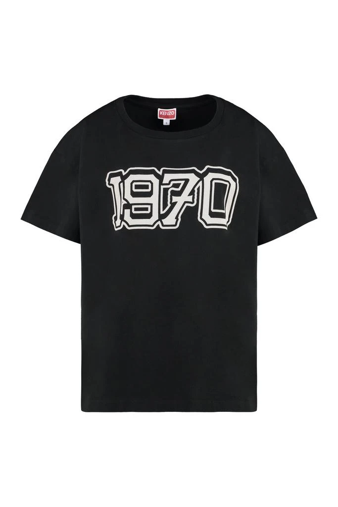 商品Kenzo|Kenzo Logo Printed Crewneck T-Shirt,价格¥970,第1张图片