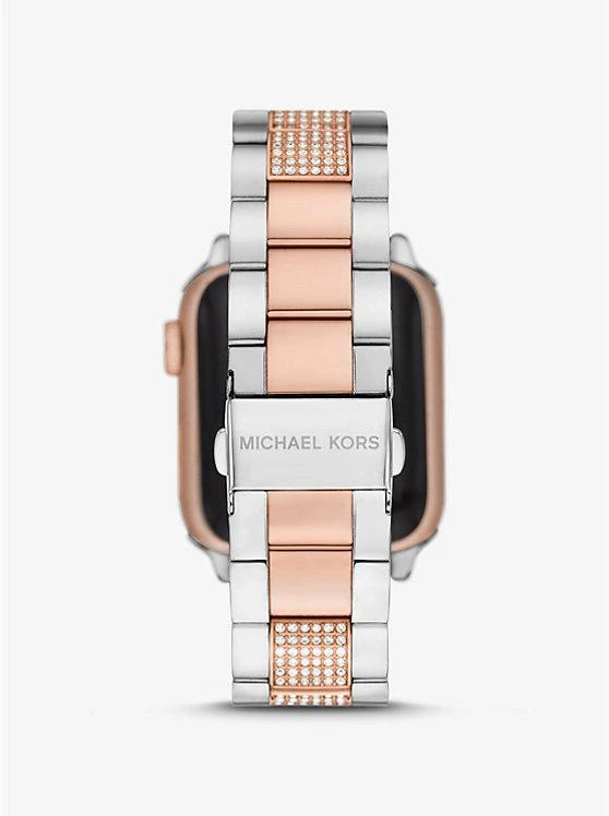 商品Michael Kors|Pavé Two-Tone Strap For Apple Watch®,价格¥986,第3张图片详细描述